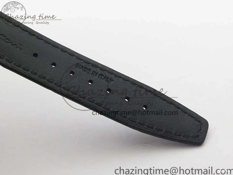 MIROTIME 0428 MoistureWicking Portofino Automatic RG IW356522 FKF 1:1 Best Edition Blue Dial on Black Croco Strap A 7109